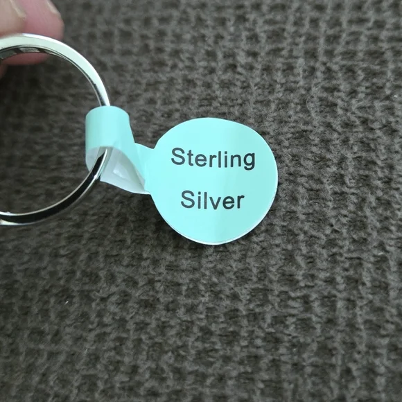 Cote d'Argent Blue🩵 Topaz And Lab🧪 Created Blue🩵 Fire🔥 Opal Heart Ring💍 - Picture 9 of 16